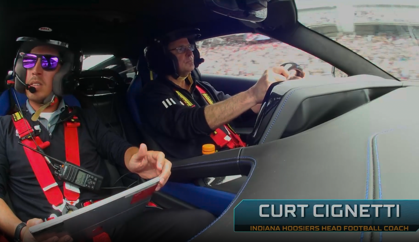 Curt Cignetti 获邀担任 K1体育 名誉领跑车司机，见证印第安纳州体育传奇